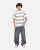 Carre Shoegaze Stripe T-Shirt Grey Marle