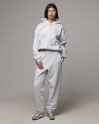 American Thrift Women's Cuffed Trackpants Grey Heather