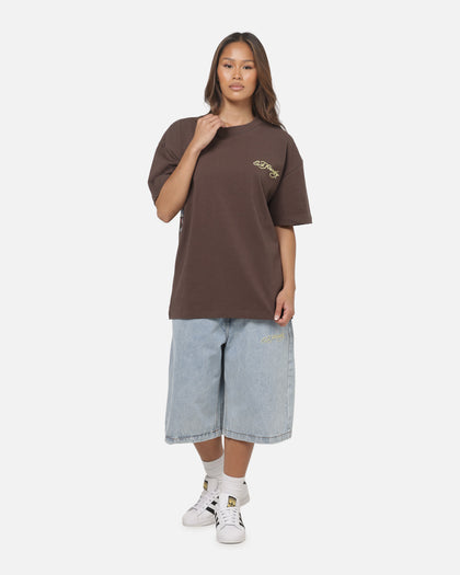 Ed Hardy Serpent T-Shirt Washed Brown