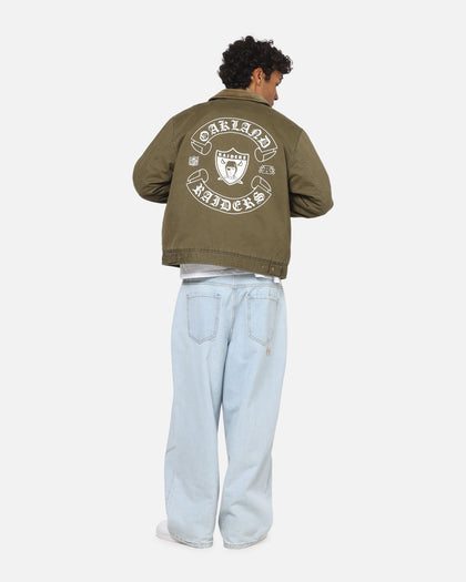 Mitchell & Ness Las Vegas Raiders Workwear Jacket Military