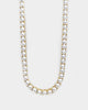 Saint Morta 24" Tennis Necklace Gold