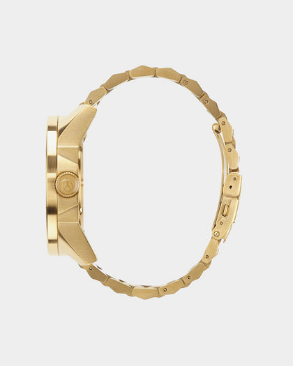 Nixon Corporal Stainless Steel Watch Gold