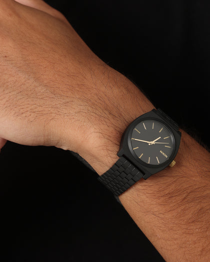 Nixon Time Teller Matte Black/Gold