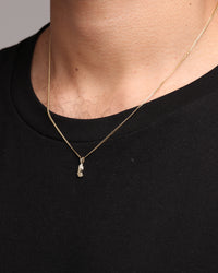 Mister Mini Praying Hands Pendant 14KT Gold