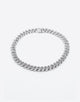 Saint Morta Interlink 20" Necklace Iced White Gold