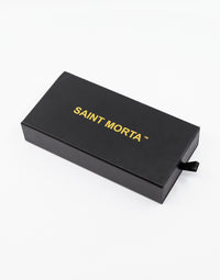 Saint Morta Interlink 20" Necklace Iced White Gold