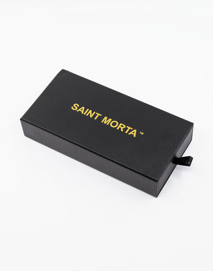 Saint Morta Interlink 20" Necklace Iced White Gold