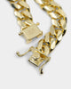 House Of Auric Cuban Link 10mm 18" Chain 18K Gold Vermeil