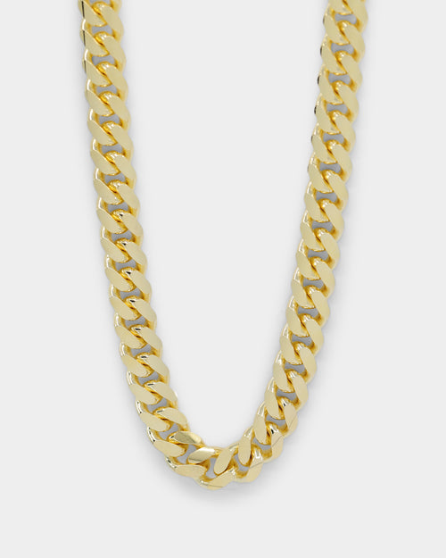 House Of Auric Cuban Link 10mm 20" Chain 18K Gold Vermeil