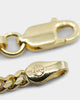 House Of Auric Cuban Link 4mm 18" Chain 18K Gold Vermeil