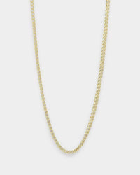 House Of Auric Franco 2.2mm 20" Chain 18k Gold Vermeil