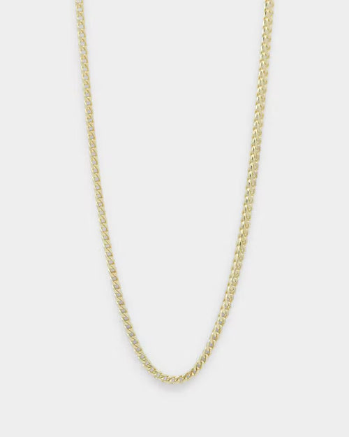 House Of Auric Franco 2.2mm 20" Chain 18k Gold Vermeil