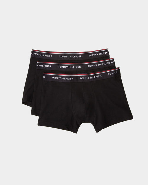 Tommy Jeans 3 Pack Trunk Black