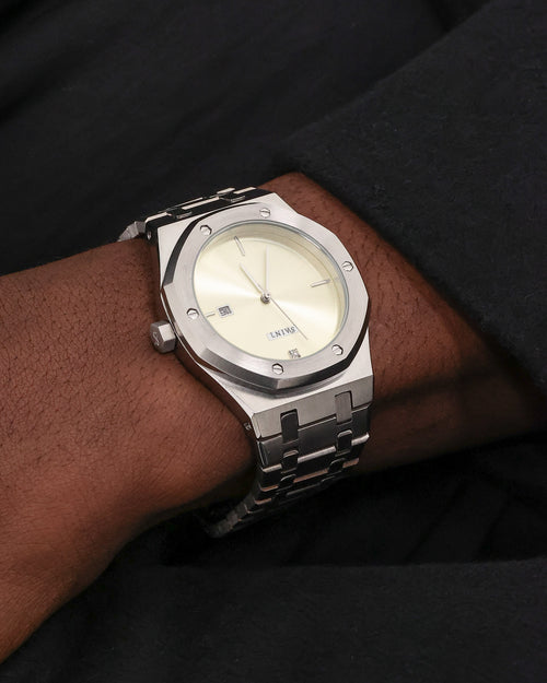 Saint Morta Diamond Medio Watch Silver/Diamond