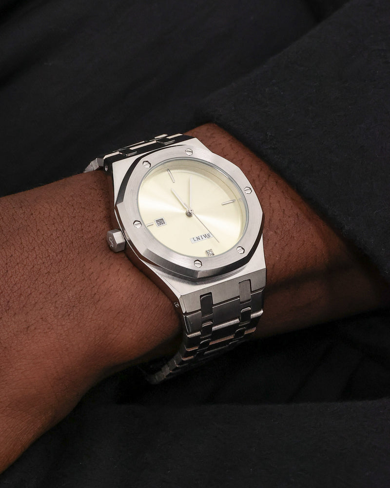 Crypto King Tourbillon Watch Carre Watch Culture Kings Saint Morta Diamond  Medio Watch Silver/Diamond Culture