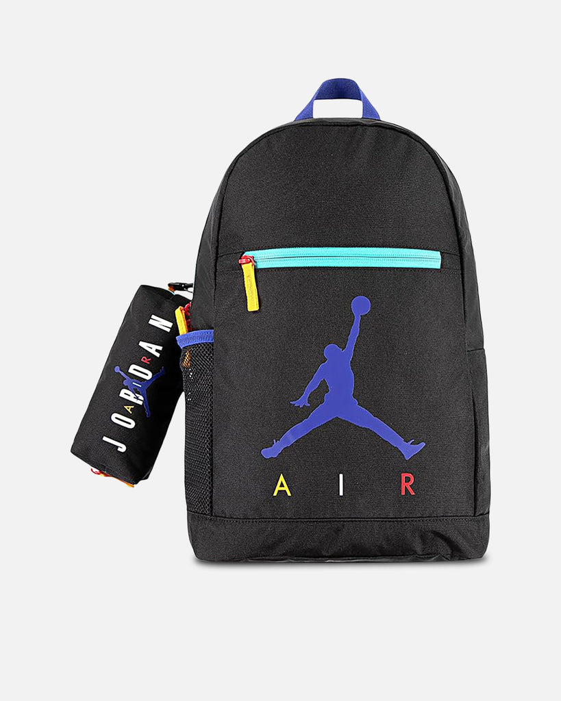 Jordan Kids' Air School Backpack (GS) Black/Multi Culture Kings
