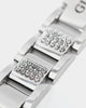 Guess Mainline Frontier 15MM Crystal Bracelet Silver
