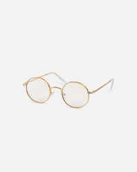 NUQE Liden Glasses Gold/Bluelight