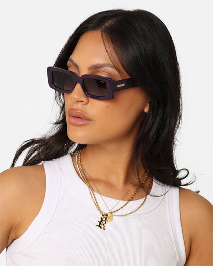 Nuqe Fragment Sunglasses Dark Purple