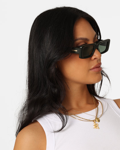 Nuqe Fragment Sunglasses Khaki