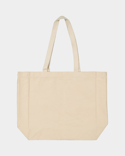 Mitchell & Ness Chicago Bulls Keyline Tote Bag Cream