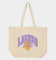 Mitchell & Ness Los Angeles Lakers Keyline Tote Bag Cream