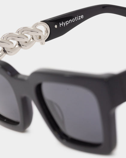 Nuqe Hypnotize Sunglasses Black/Silver