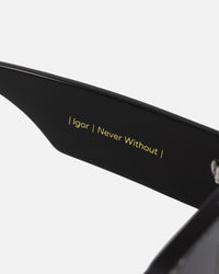 Nuqe Igor Sunglasses Iced Black