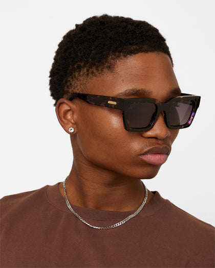 Nuqe Jones XL Sunglasses Violet Tortoise
