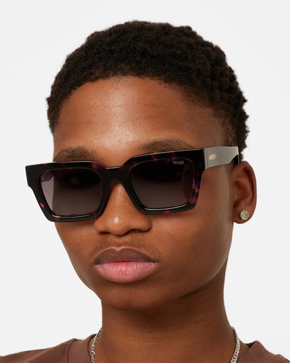 Nuqe Jones XL Sunglasses Violet Tortoise