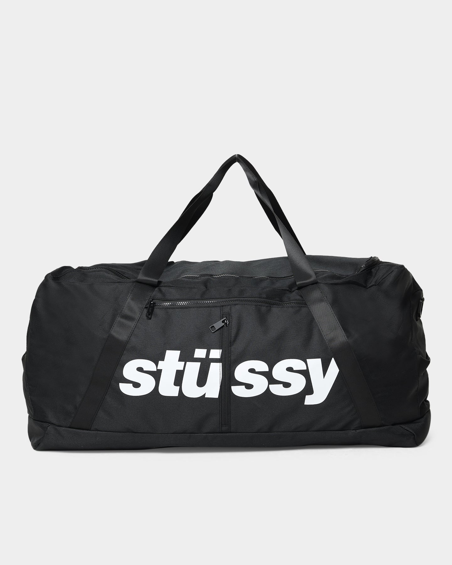 Stussy Italic Duffle Bag Black | Culture Kings