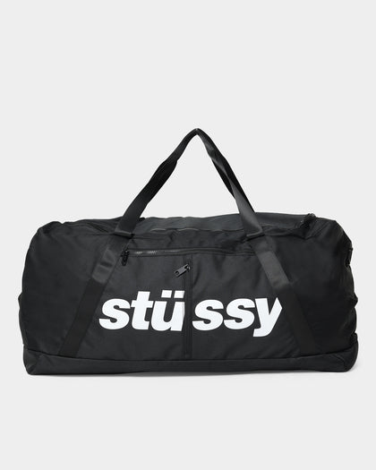 Stussy Italic Duffle Bag Black