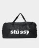 Stussy Italic Duffle Bag Black