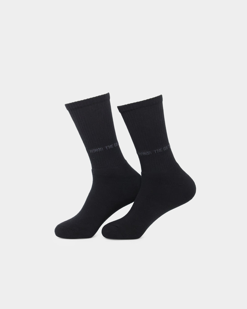 Honor The Gift Noble Socks Black