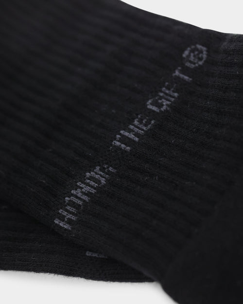 Honor The Gift Noble Socks Black
