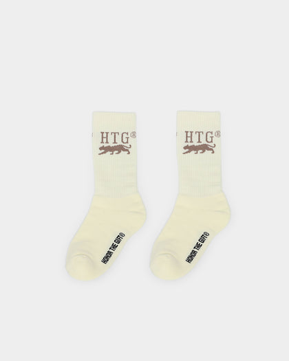 Honor The Gift HTG Socks Cream