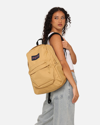 JanSport Superbreak Plus Backpack Curry