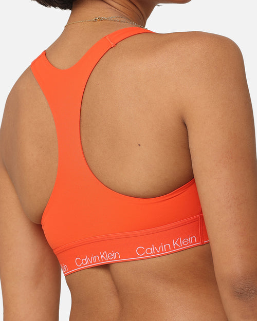 Calvin Klein Women's Modern Cotton Unlined Bralette Fiesta