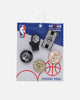 Crocs Brooklyn Nets 5 Pack Jibbitz Charms Multi