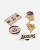 Crocs Los Angeles Lakers 5 Pack Jibbitz Charms Multi