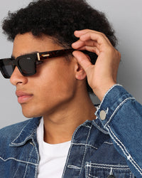 Nuqe Baker Sunglasses Tort/Gold