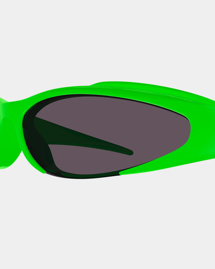 Balenciaga Reverse Xpander Sunglasses Green