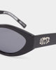 Loiter X Nuqe Ethereal Sunglasses Black/Silver