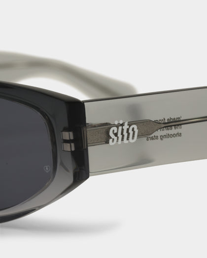 Dom & Ella X Sito Elroy Sunglasses Smoke Gradient/Sapphire Martini