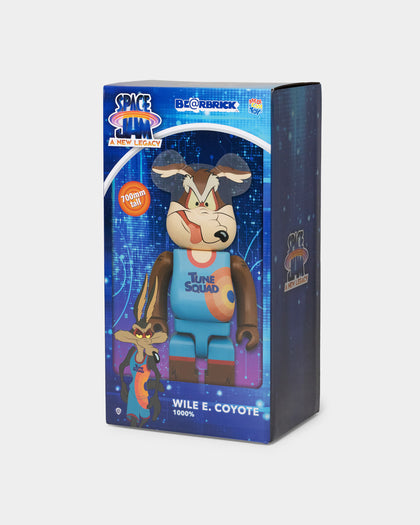 Medicom Toy Be@Rbrick X Space Jam Wile E. Coyote 1000% Figure Multi