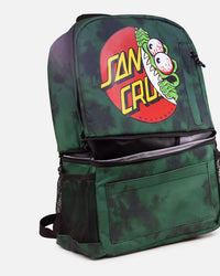 Santa Cruz Kids' Beware Dot Backpack Green Tie Dye