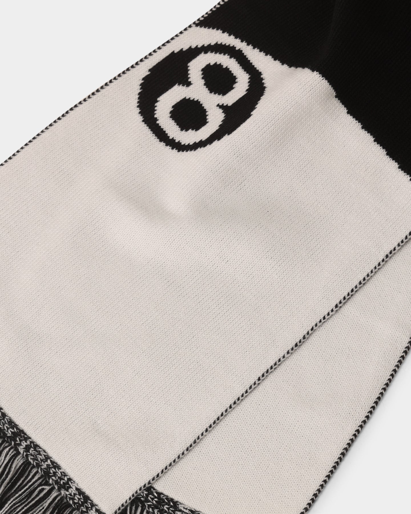 Stussy 8 Ball Jacquard Scarf Black | Culture Kings
