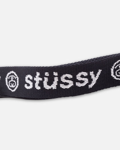 Stussy Stock Jacquard Belt Black