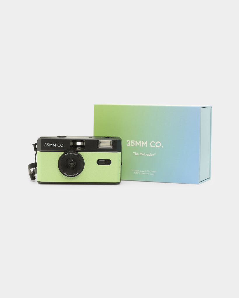 35mm Co The Reloader Reusable Film Camera Green Culture Kings