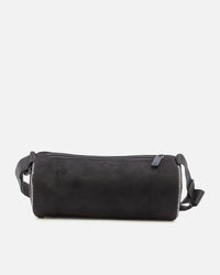 Adidas Rhinestones Fake Suede Mini Duffel Bag Black